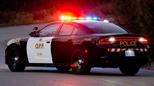 Một xe tuần tra của cảnh sát tỉnh bang Ontario, Canada. Ảnh: Citynews.