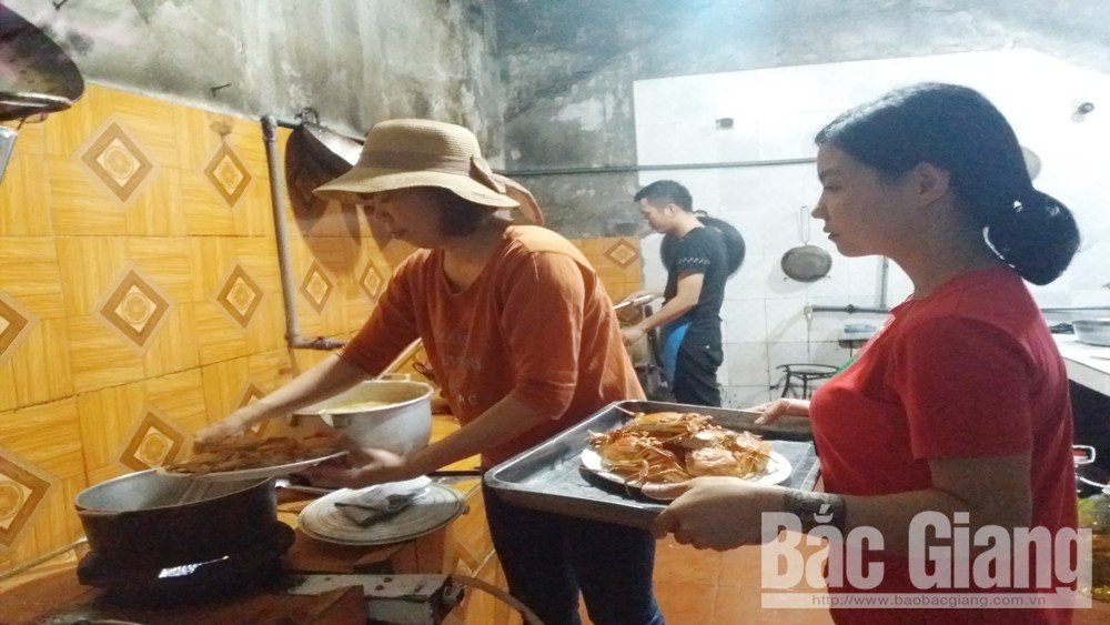 Cua Da Yên Dũng được chế biến thành nhiều món.