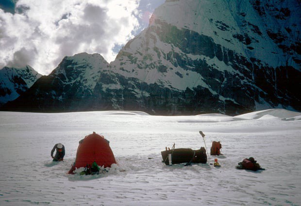 Căn lều của nhóm leo núi (Ảnh: NVCC/ PA)