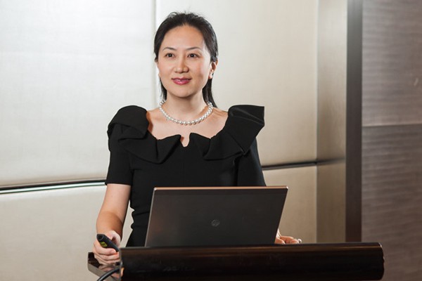 Bà Mạnh là một CFO quyền lực tại Huawei.