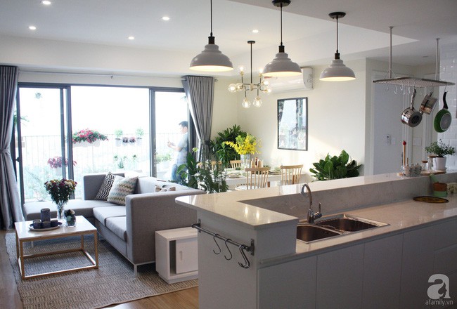 Không gian chính với đủ đầy các khu vực chức năng được KTS bố trí khéo léo.