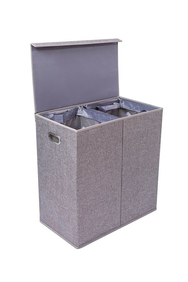 Góc đựng đồ cũng cần có một thùng trữ đồ đã mặc và đồ đã giặt xong chưa kịp gấp gọn. Bạn sẽ không còn cảm thấy mệt mỏi khi đồ đạc bị bày la liệt khắp phòng.