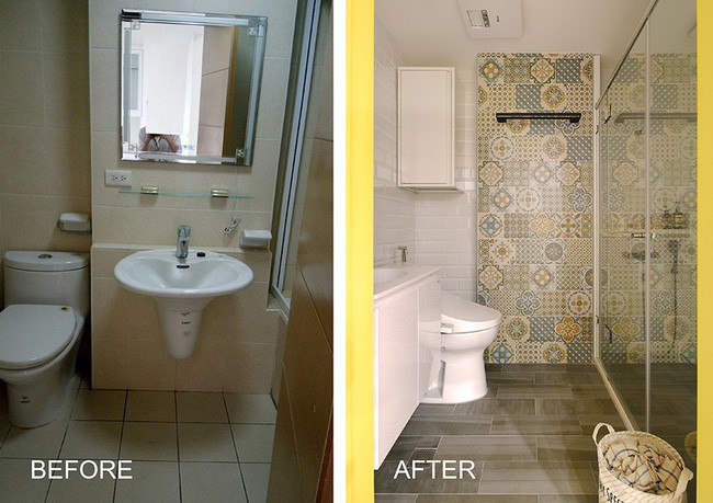 Góc đặt kệ tivi được thiết kế thêm kệ phía trên để đặt đồ lưu niệm, cây xanh tạo nên sức sống và cảm giác vui vẻ khi ngồi ở phòng khách.