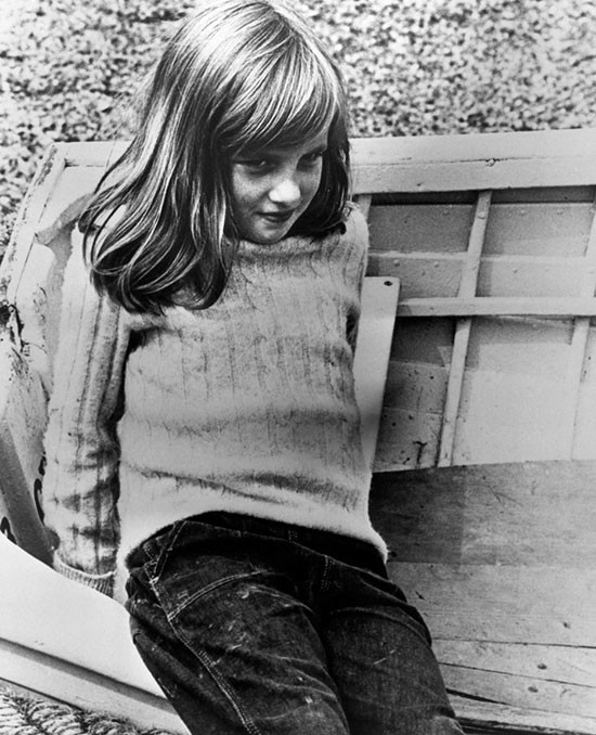 Diana năm 1970. Ảnh: UK Press.
