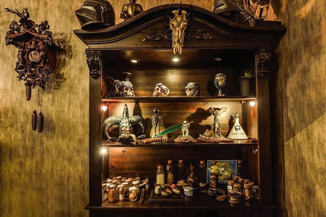 Ngoài khoảng sân vườn, Kidd còn cải tạo không gian bên trong.