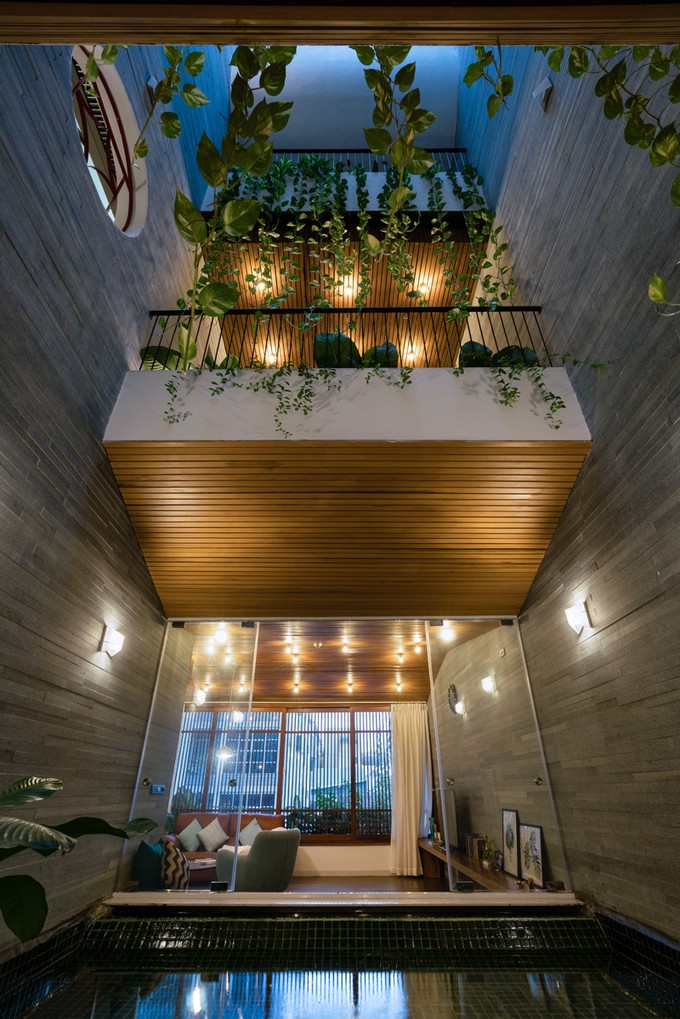 Công trình được chú trọng phân chia vùng sáng tối tiếp diễn theo cảm thụ thị giác của từng lứa tuổi.