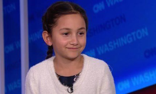 Bé Martha Kennedy Morales, 8 tuổi. Ảnh: CNN.