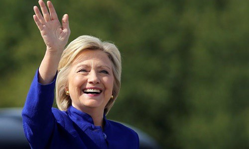 Cựu ứng viên tổng thống Mỹ Hillary Clinton. Ảnh: Reuters.