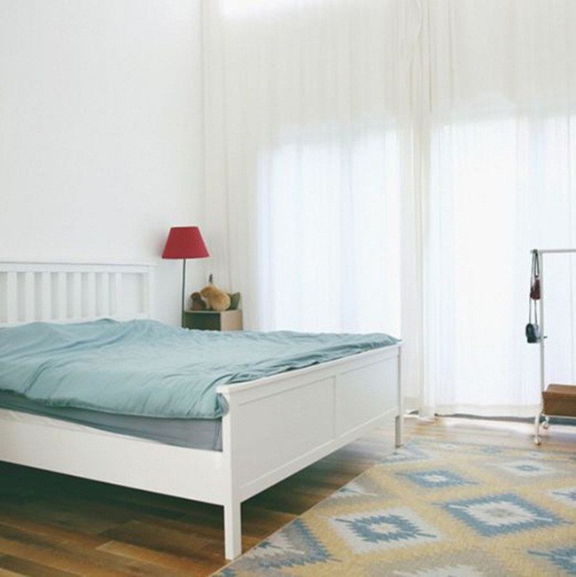 Phòng ngủ nhỏ gọn, đơn giản.