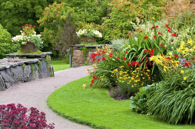 Những con đường quanh co, uốn lượn.