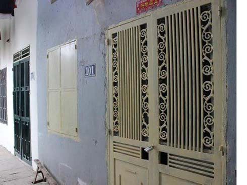 Ngôi nhà nơi xảy ra vụ án