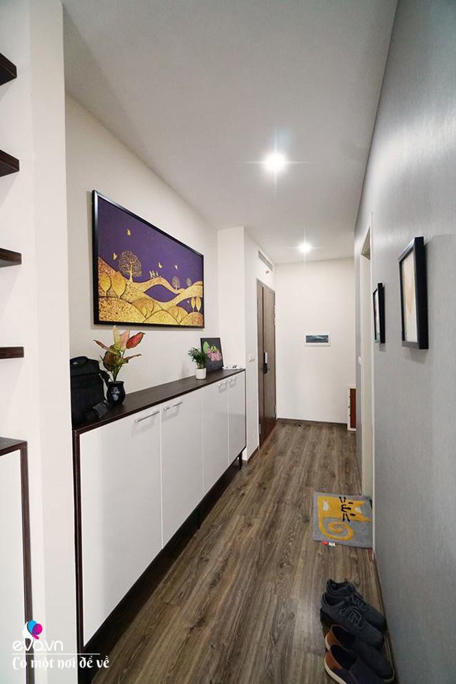 Lối đi từ cửa vào đơn giản nhưng khá đẹp tạo cảm giác hứng khởi khi trở về nhà.