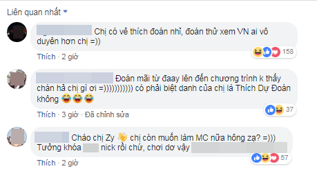 Cư dân mạng khủng bố liên tiếp trên tường FB nữ MC trẻ.