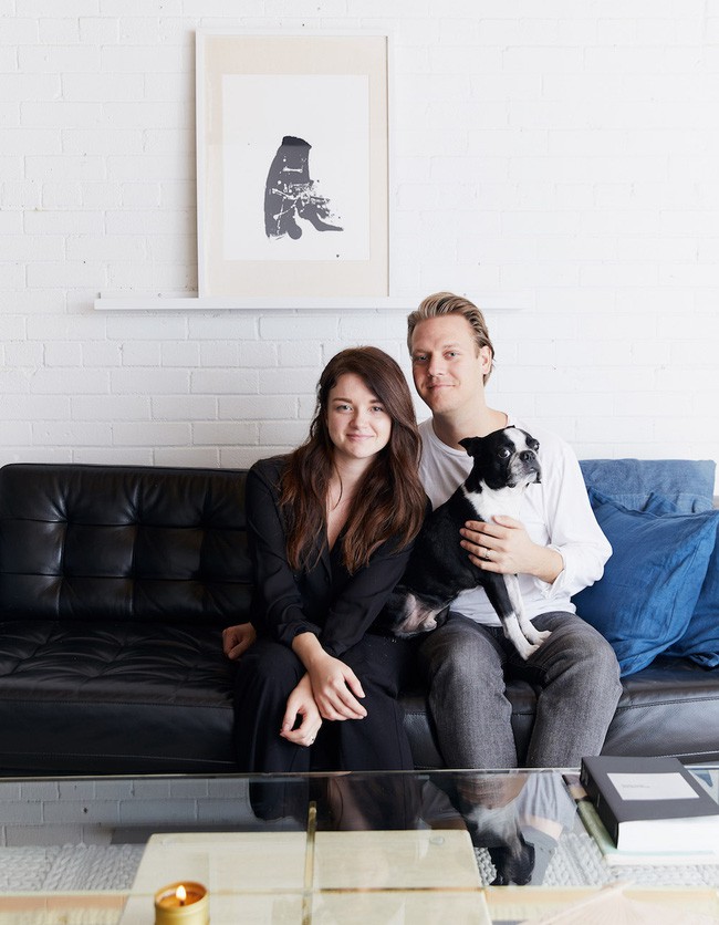 Vợ chồng trẻ rất yêu căn hộ của mình.