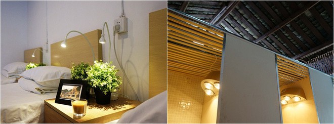 Phòng ngủ và phòng vệ sinh.