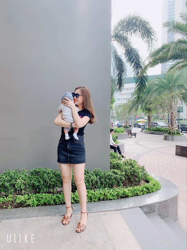 Giang Hồng Ngọc khoe ảnh con trai trưa ng&agrave;y 25/12.