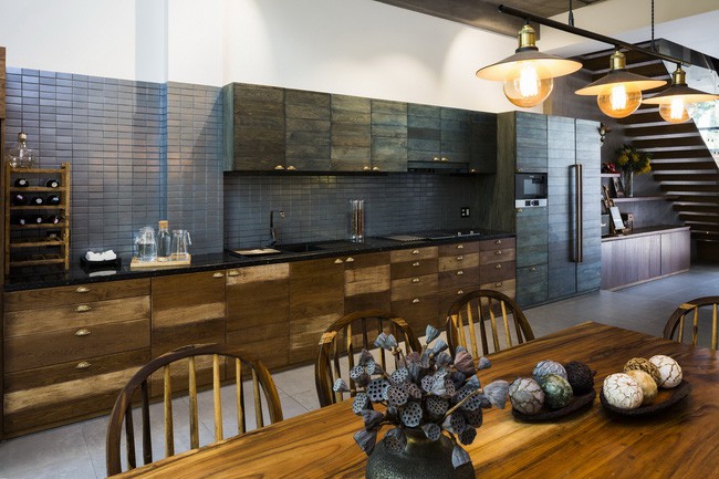 Khu bếp chữ I thông minh và cá tính.