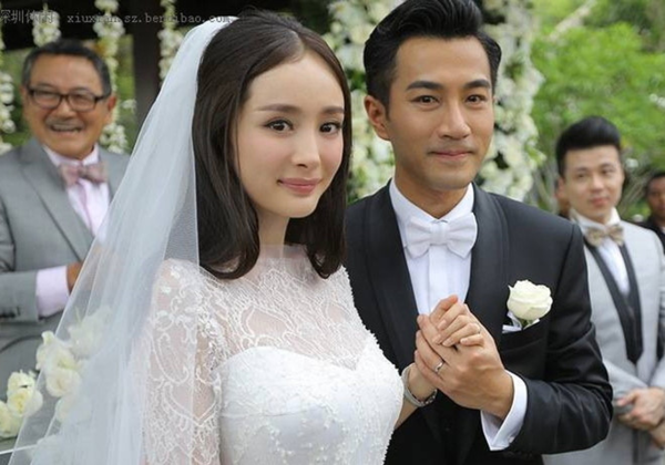 Dương Mịch v&agrave; Lưu Khải Uy.