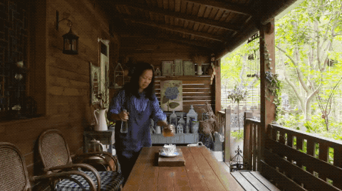 Cuộc sống an yên, giản dị.