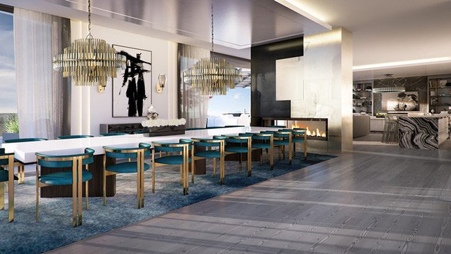 Với kích thước khá lớn của những mẫu bàn ăn dành cho nhiều người sử dụng như thế này nếu không sử dụng phụ kiện trang trí sẽ khiến chúng trông rất trống trải và đơn điệu.