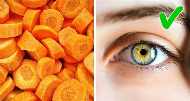 Mặt nạ cà rốt và mật ong sẽ giúp các nếp nhăn xuất hiện chậm hơn.