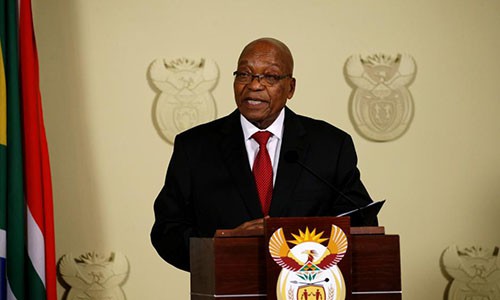Tổng thống Nam Phi Jacob Zuma. Ảnh: Reuters.