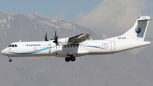 
Một chiếc máy bay của hãng Aseman Airlines.
