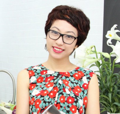 
Nữ blogger chuyên về đồ ăn, Phan Anh.
