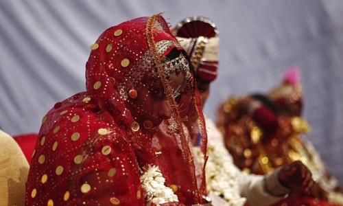 Một đám cưới ở Ấn Độ. Ảnh: Reuters.