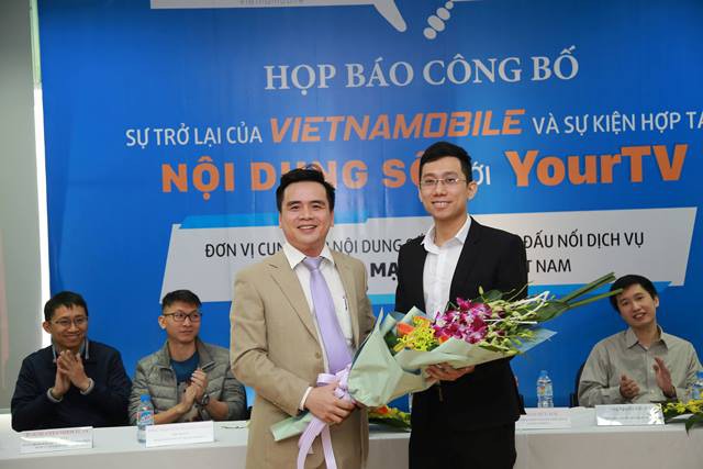 Sự “hồi sinh” lần này của nhà mạng Vietnam Mobile được đánh dấu bằng sự hợp tác với kênh trực tuyến YourTV. Ảnh: PV