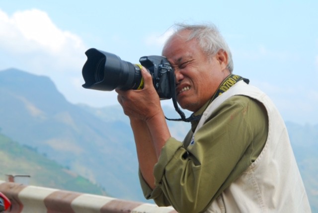 
Ông Nguyễn Văn Thắng Chủ tịch Hội Nghệ thuật nhiếp ảnh làng Lai Xá (ảnh nhân vật cung cấp)
