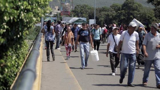 Hiện nay, c&oacute; tới 600.000 người Venezuela đang sinh sống tại Colombia. (Nguồn: Miami Herald)