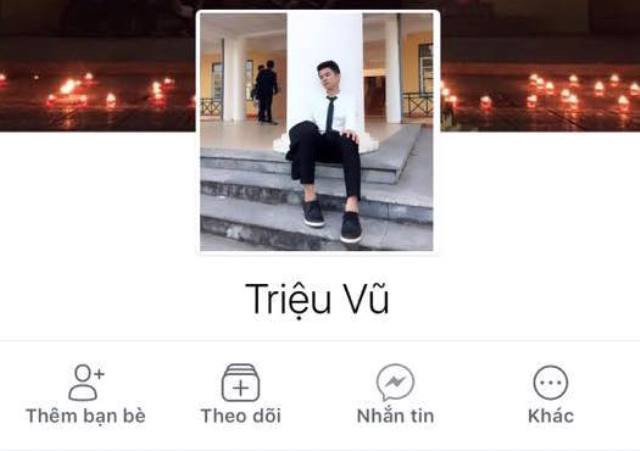 
Facebook của đối tượng trước khi dùng búa đinh sát hại bạn gái.
