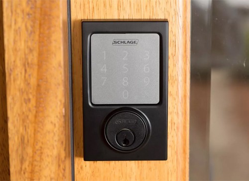 
Schlage Sense Bluetooth Deadbolt.
