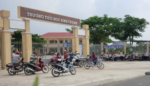 
Sự việc xảy ra tại Trường Tiểu học Bình Chánh (Long An)
