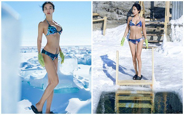 Cô Liu rất thích mặc bikini vì nó khiến cô thấy tự tin, trẻ trung.