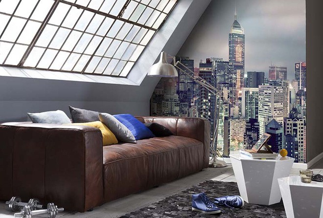 Giấy dán tường họa tiết 3D là một lựa chọn tiêu biểu để dùng cho những không gian sinh hoạt hạn chế về diện tích.