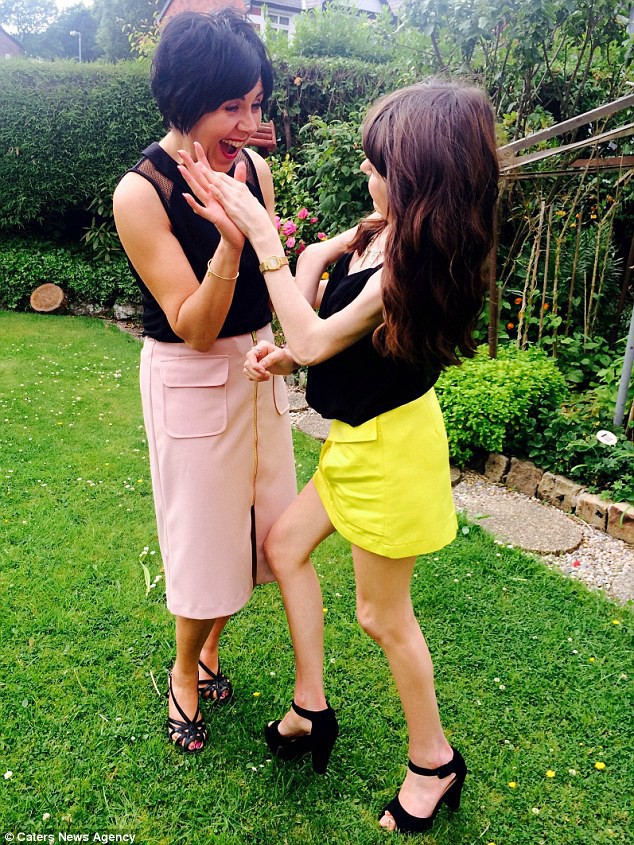 Bố mẹ Wulka rất yên tâm khi thấy con mình có lối sống lạc quan, yêu đời. (Ảnh: Caters News Agency)