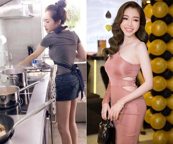 Ở các sự kiện, mẹ 2 con Elly Trần thiêu đốt mọi ánh nhìn bằng vóc dáng chuẩn đến từng milimet. Nhưng khi về nhà, cô trở thành bà mẹ bỉm sữa đích thực.