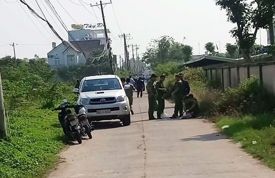 Hiện trường vụ án.
