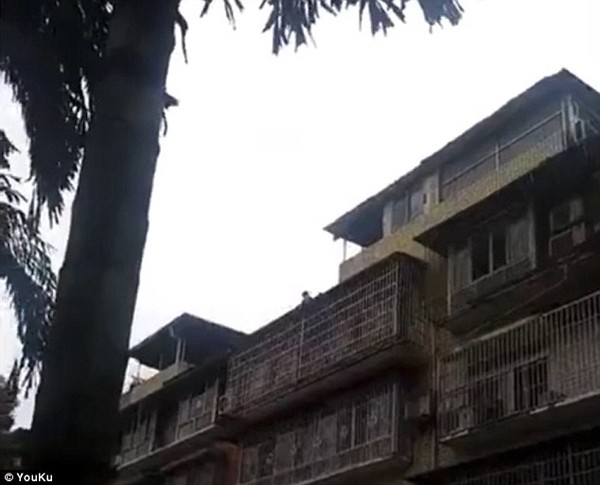 
B&eacute; g&aacute;i tr&egrave;o ban c&ocirc;ng đi t&igrave;m mẹ trong sự b&agrave;ng ho&agrave;ng của h&agrave;ng x&oacute;m.
