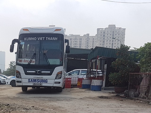 
Hàng ngày có nhiều lượt xe của Kumho Việt Thanh về đây để bơm xăng. Ảnh: PV
