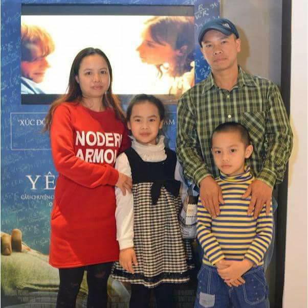 
Gia đình chị Nguyễn Thị Thu Nhàn (ảnh gia đình cung cấp)
