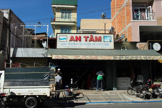 Căn nhà nơi xảy ra vụ việc.