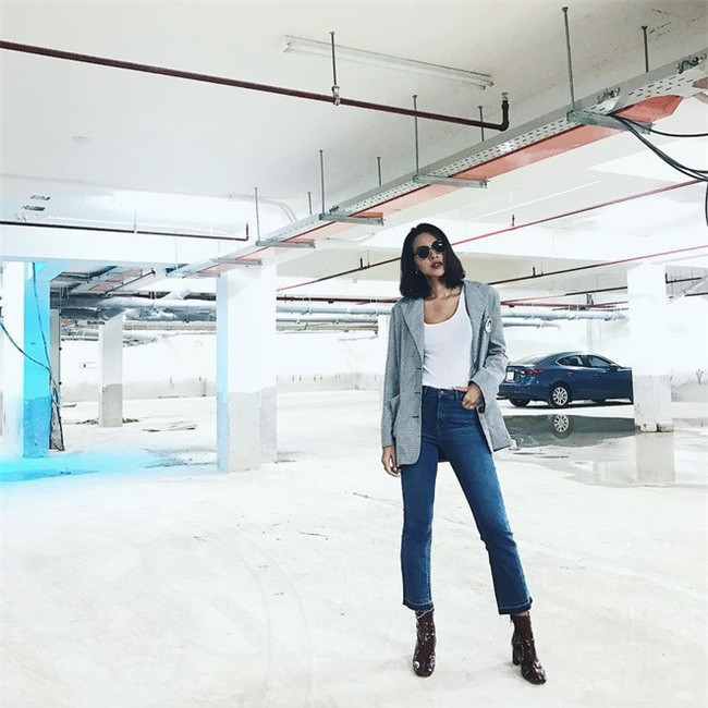 Tìm kiếm gợi ý diện đồ công sở từ chính phong cách của các người đẹp Việt - Ảnh 13.