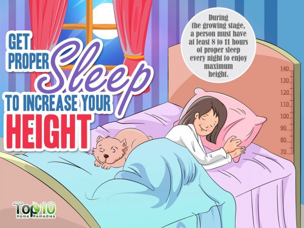 
Ngủ đủ giấc giúp cải thiện chiều cao của bạn

