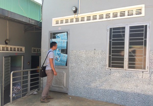 Căn phòng trọ xảy ra vụ án mạng