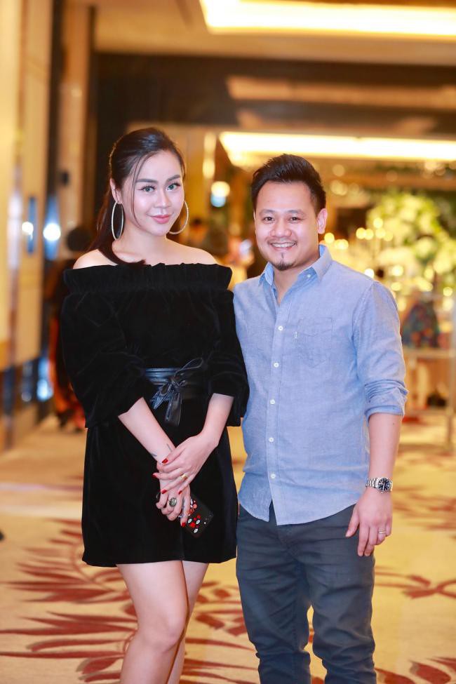 Vũ Hạnh Nguyên và nhạc sĩ Nguyễn Đức Cường.