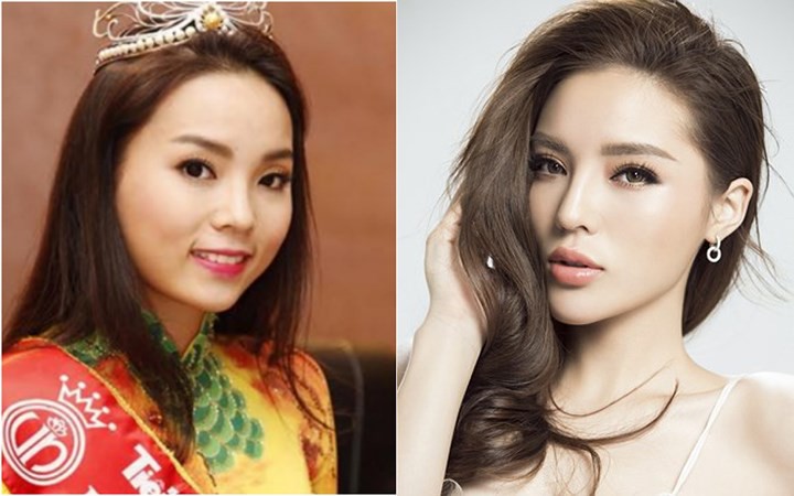 Nhan sắc Kỳ Duyên thay đổi sau 4 năm đăng quang.