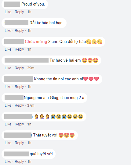 Khán giả dành nhiều lời khen ngợi đầy tự hào cho màn trình diễn của Quốc Cơ - Quốc Nghiệp.